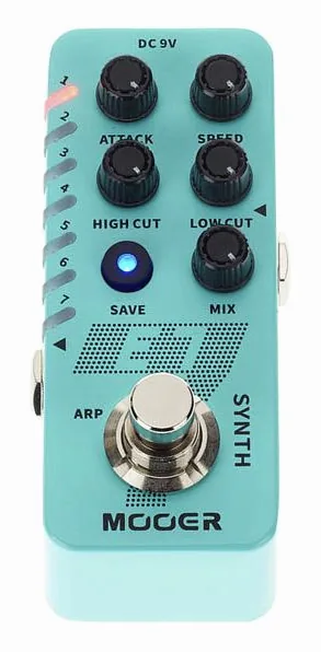 Mooer E7 Polyphonic Guitar Synth., detail 3