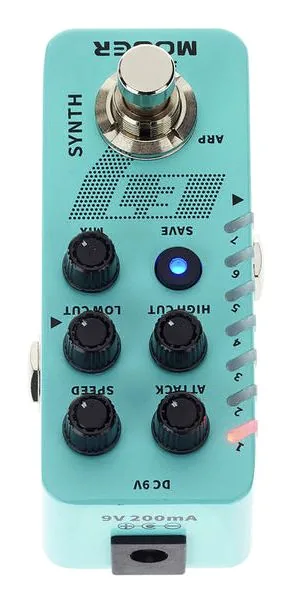 Mooer E7 Polyphonic Guitar Synth., detail 5