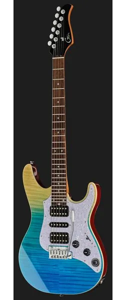 Mooer GTRS Soloist 810 Blue Burst, detail 2