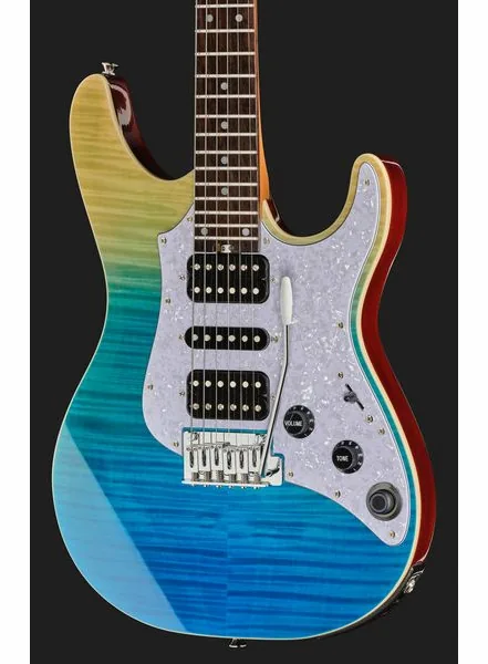 Mooer GTRS Soloist 810 Blue Burst, detail 4
