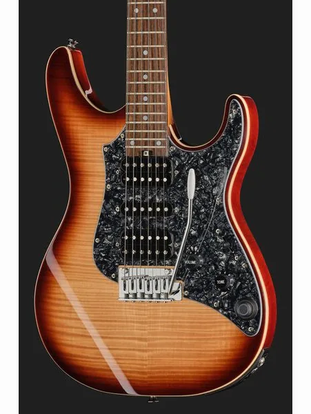 Mooer GTRS Soloist 810 Brown Burst, detail 4