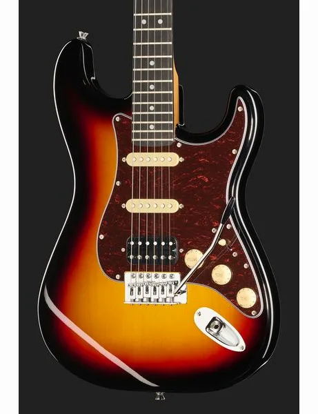 Mooer MSC10 Pro Guitar Sunburst, detail 4