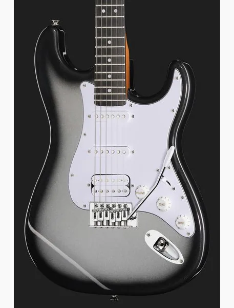 Mooer MSC12 Pro Guitar Iron Silver, detail 4