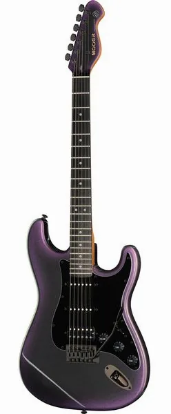 Mooer MSC18 Pro Guitar Dark Aurora, front view