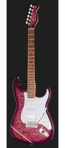 Mooer MSC20 Pro Guitar Prune Purple, detail 2