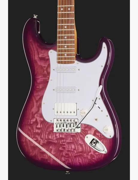 Mooer MSC20 Pro Guitar Prune Purple, detail 4