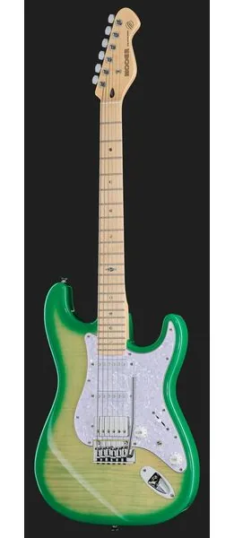 Mooer MSC30 Pro Guitar Lemon Green, detail 2