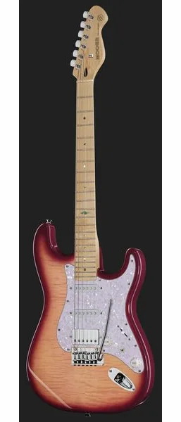 Mooer MSC30 Pro Guitar Sunset Red, detail 2