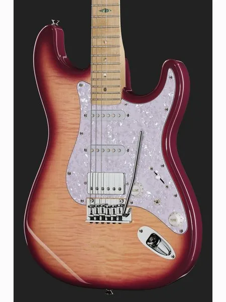 Mooer MSC30 Pro Guitar Sunset Red, detail 4
