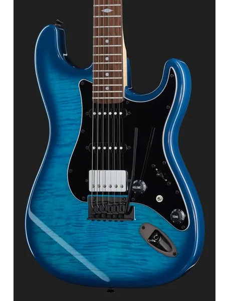 Mooer MSC31 Pro Guitar Blue Burst, detail 4