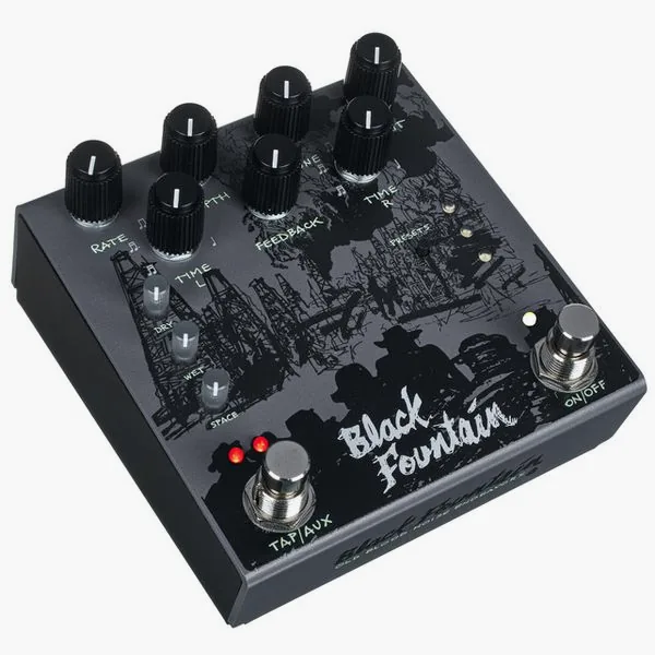 Old Blood Noise Endeavors Black Fountain Stereo Delay SL, detail 4