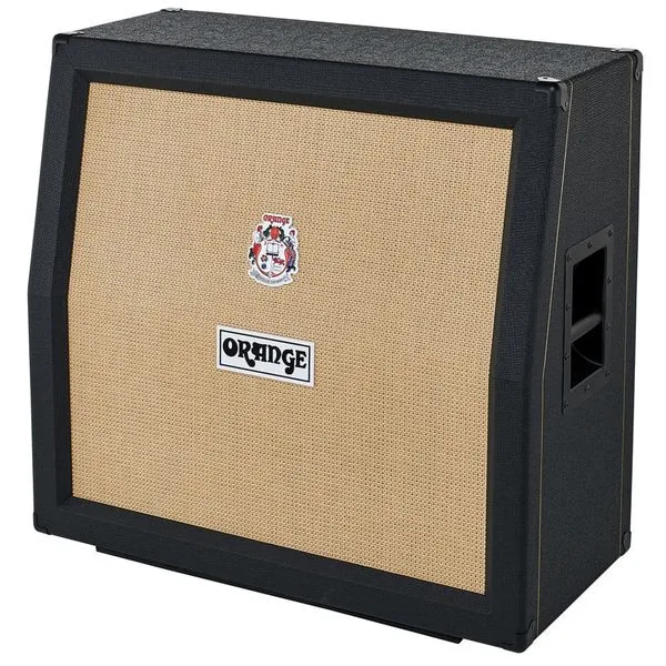 Orange PPC412 Slope Black, front view