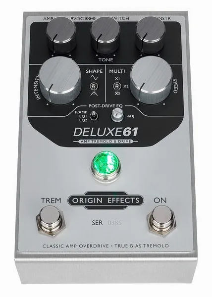 Origin Effects Deluxe 61 Tremolo & Drive, detail 3