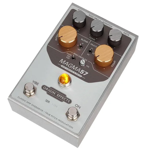 Origin Effects Magma 57 Vibrato & Drive, detail 2
