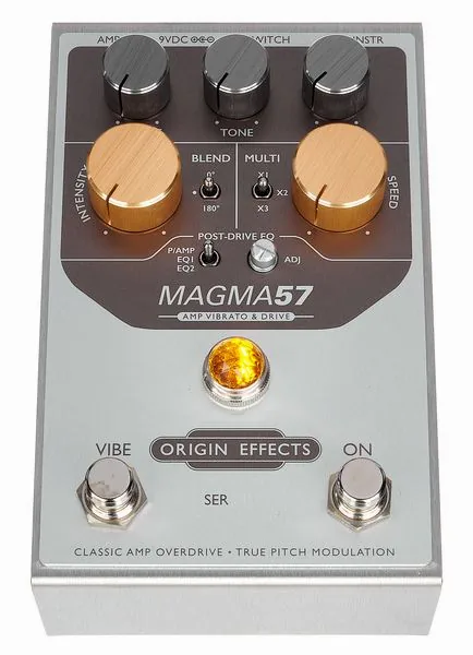 Origin Effects Magma 57 Vibrato & Drive, detail 3