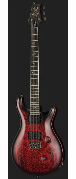 PRS Mark Holcomb Fire Smokeburst, detail 2