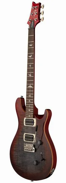 PRS SE Custom 24 Charcoal Cherry B, detail 2