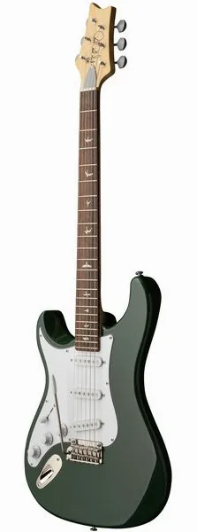 PRS SE Silver Sky Laurel Green LH, detail 2