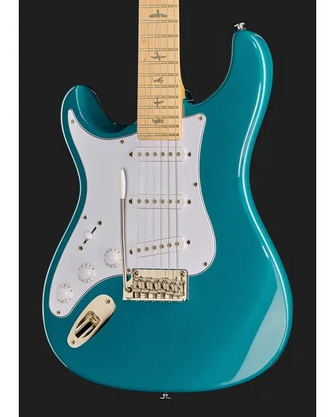 PRS SE Silver Sky Nylon Blue LH, detail 4