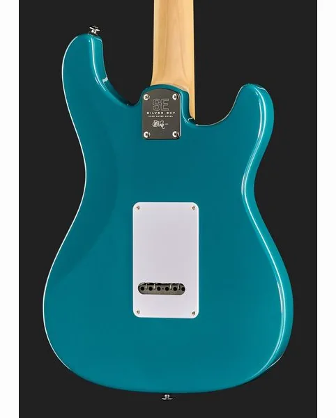 PRS SE Silver Sky Nylon Blue LH, detail 5