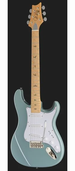 PRS SE Silver Sky Stone Blue Maple, detail 2