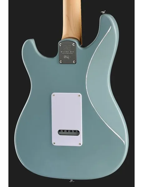 PRS SE Silver Sky Stone Blue Maple, detail 5