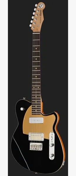 Reverend Charger H90 Midnight Black, detail 2