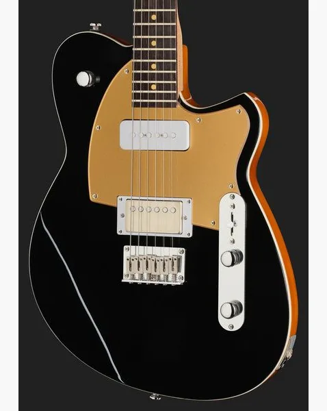 Reverend Charger H90 Midnight Black, detail 4