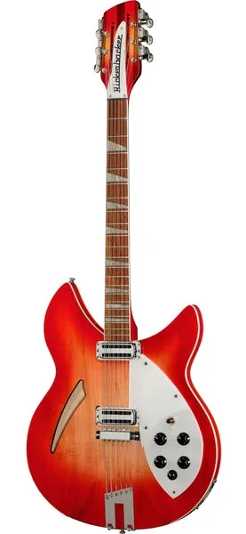 Rickenbacker 360/12C63 Fireglo 12-string, front view