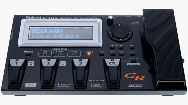 Roland GR-55GK Black, detail 3