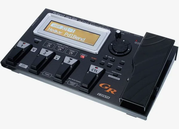 Roland GR-55GK Black, front view