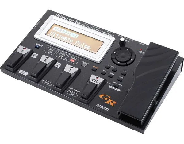 Roland GR-55S Black, detail 2