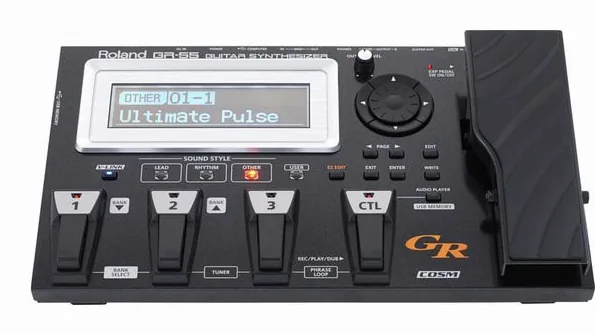 Roland GR-55S Black, detail 3