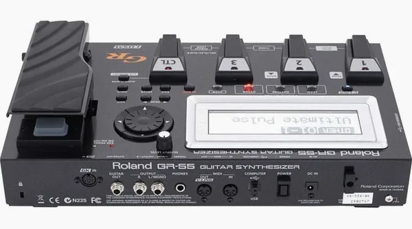 Roland GR-55S Black, detail 5