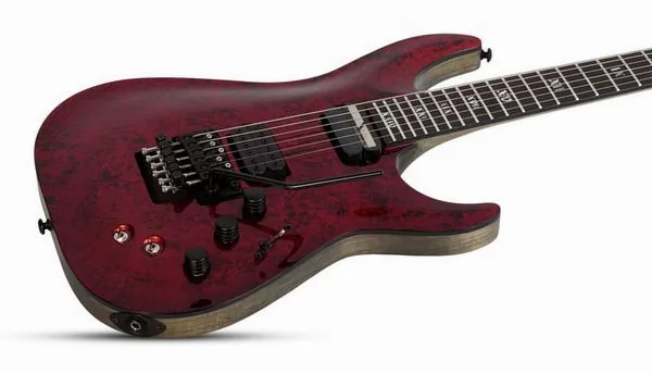 Schecter C-1 FR S Apocalypse Red Reign, detail 3