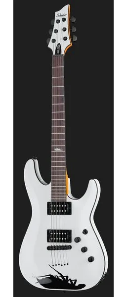 Schecter C-1 Jerry Horton 25th WH, detail 2