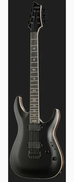 Schecter C-1 SLS Evil Twin Satin Black, detail 2