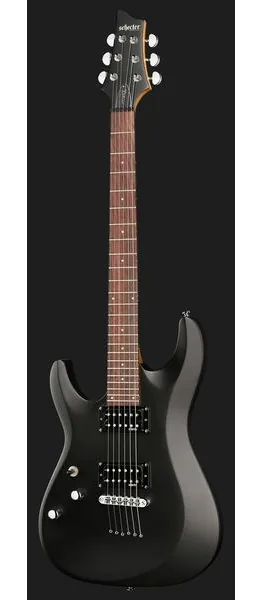 Schecter C-6 Deluxe LH SB, detail 2