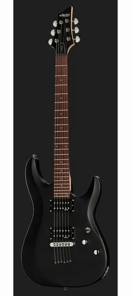 Schecter C-6 Deluxe SBK, detail 2