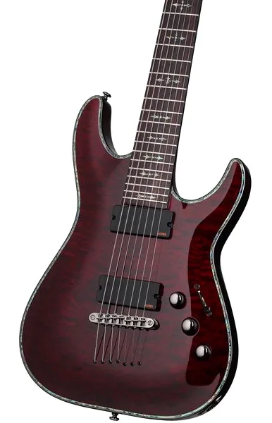 Schecter C-7 Hellraiser BCH, detail 3