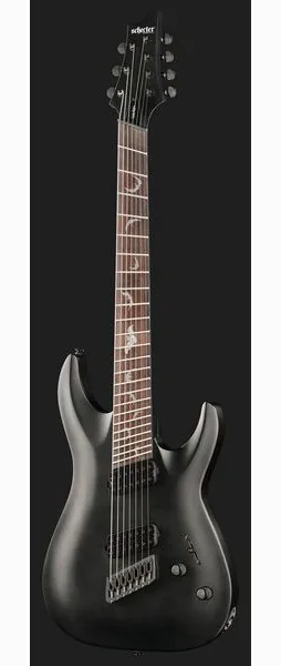 Schecter Damien 7 Multiscale SB, detail 2