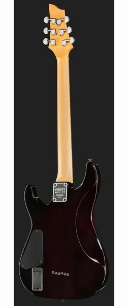 Schecter Demon-6 Crimson Red Burst, detail 3