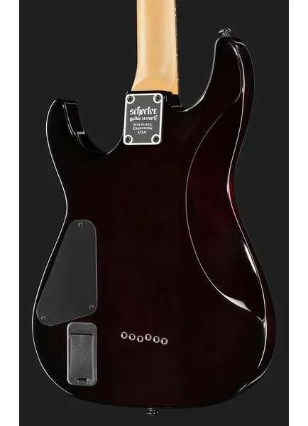 Schecter Demon-6 Crimson Red Burst, detail 5
