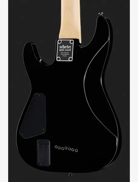 Schecter Demon-7 Crimson Red Burst, detail 5
