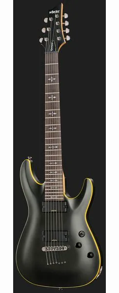 Schecter Demon 7-Satin Black, detail 2