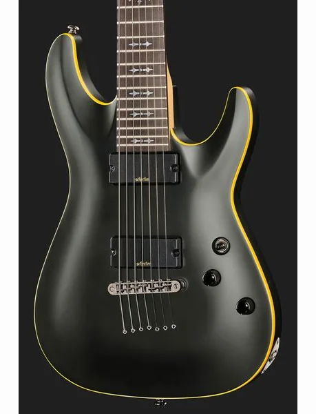 Schecter Demon 7-Satin Black, detail 4