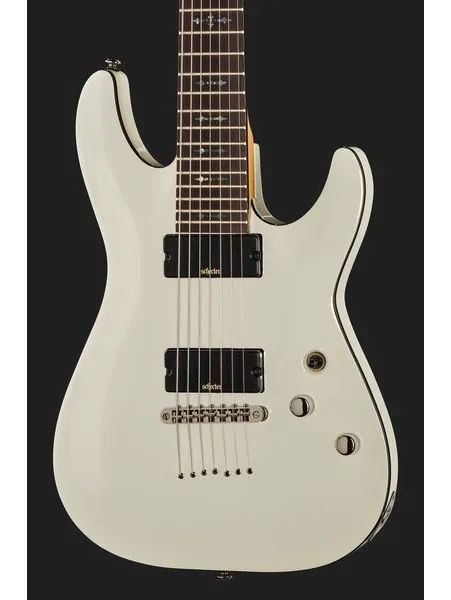 Schecter Demon 7 Vintage White, detail 4