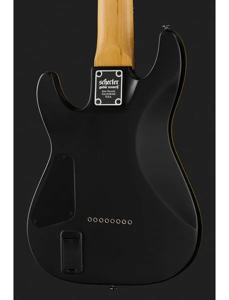Schecter Demon-8 Aged Black Satin, detail 5