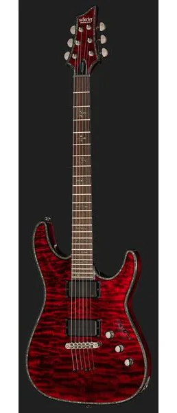 Schecter C-1 Hellraiser BCH, detail 2