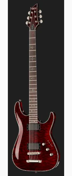 Schecter Hellraiser C-VI BCH, detail 2